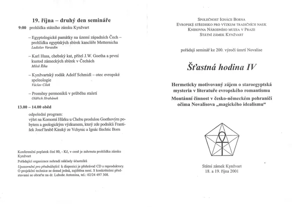 Program ŠH IV, 2001